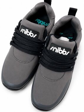 New Snibbs Spacecloud Work Shoes Charcoal Gray Slip Resistant Women’s 8